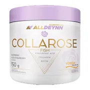 Allnutrition, ALLDEYNN CollaRose Fish, smak malinowo-poziomkowy, proszek 150 g