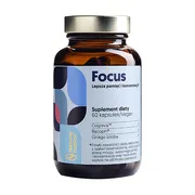 Natural Nation Focus, kapsułki, 60 szt.