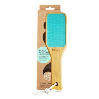 CUDO, tarka do stóp z nano szkła na suche pięty, 1 szt.
