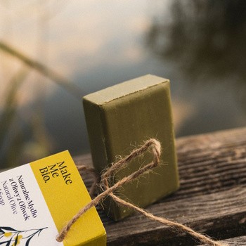 Make Me Bio, 100% naturalne mydło z oliwy z oliwek, 100 g