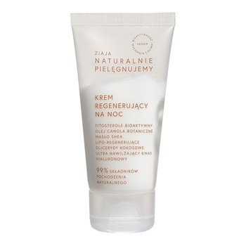 Ziaja Naturalnie Pielęgnujemy, krem regenerujący na noc, 50 ml