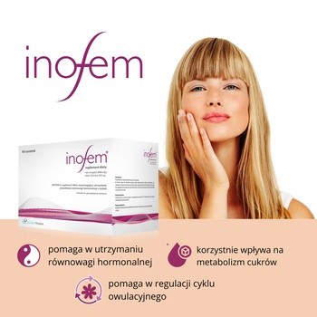 Inofem, proszek do sporządzania roztworu doustnego w saszetkach, 60 szt.