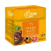 ZIELNIK DOZ, Yerba Mate o smaku grejpfruta z figą, 1,7 g x 20 szt.
