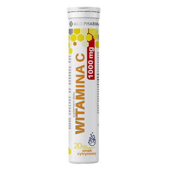 Alg Pharma Witamina C 1000 mg, tabletki musujące, 20 szt.