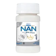 Nan Optipro Plus 1, 5 HM0, mleko początkowe w płynie dla niemowląt od urodzenia, 90 ml x 32 szt.