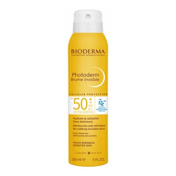 Bioderma Photoderm Brume Invisible SPF 50+ mgiełka do ciała, 150 ml