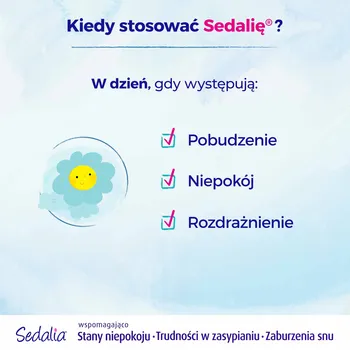 Sedalia na sen i niepokój, syrop, 200 ml