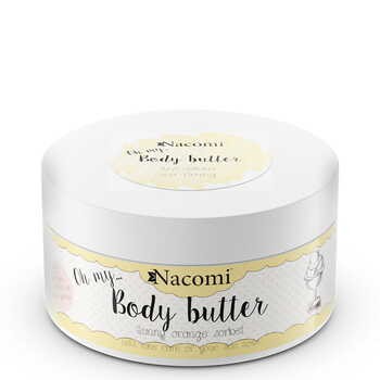Nacomi, masło do ciała, pomarańczowy sorbet, 100 ml