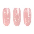 NeoNail, naklejki 3D do paznokci 01, 61 szt.
