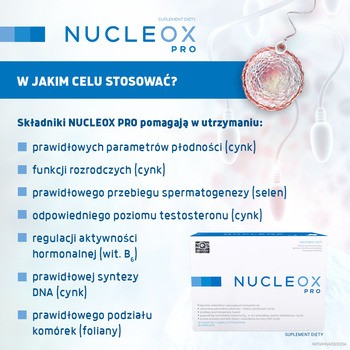 Nucleox PRO, kapsułki, 30 szt. + saszetki, 30 szt.