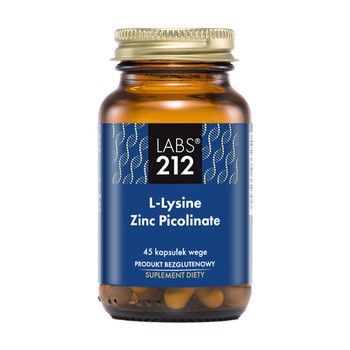 LABS212 L-Lysine Zinc Picolinate, kapsułki, 45 szt.