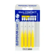 Elgydium Clinic Mono Compact 2, szczoteczka międzyzębowa, 4 szt.