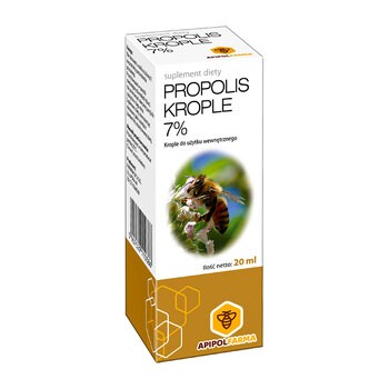 Propolis, 7%, krople, (Farmina), 20 ml