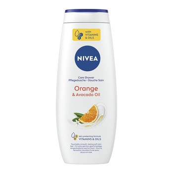Nivea Soft Care, żel pod prysznic Orange & Avocado Oil, 500 ml