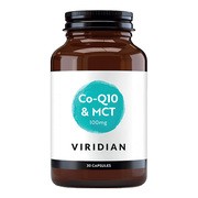 Viridian, Koenzym Q10 100 mg z MCT, kapsułki, 30 szt.