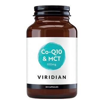 Viridian, Koenzym Q10 100 mg z MCT, kapsułki, 30 szt.