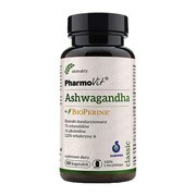 Pharmovit, Ashwagandha + BioPerine, kapsułki, 180 szt.