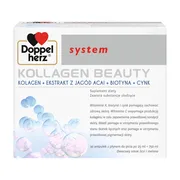 Doppelherz system Kollagen Beauty, płyn, ampułki, 30 szt. x 25 ml