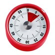 Mechaniczny minutnik kuchenny TD1709 czerwony Mechaniczny minutnik kuchenny w 6 pastelowych kolorach