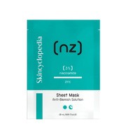 Skincyclopedia, maska w płachcie przeciw przebarwieniom z niacynamidem i cynkiem, 20 ml