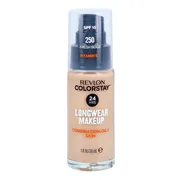 Revlon Colorstay Longwear Makeup SPF 15, podkład z pompką dla skóry tłustej i mieszanej, 250 Fresh Beige, 30 ml