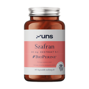 Uns Szafran + Bioperine, kapsułki, 60 szt.