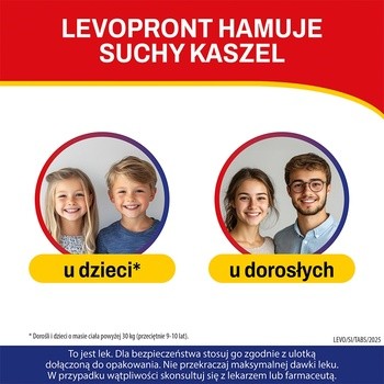 Levopront, 60 mg, tabletki, 20 szt.