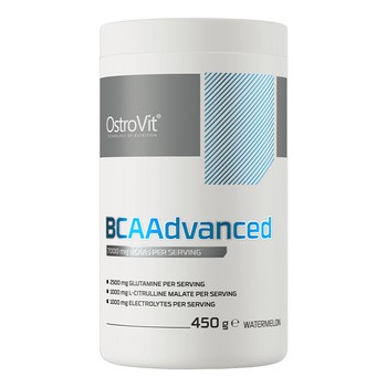 OstroVit BCAAdvanced, proszek, smak arbuzowy, 450 g