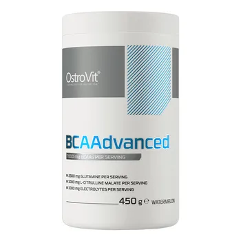OstroVit BCAAdvanced, proszek, smak arbuzowy, 450 g