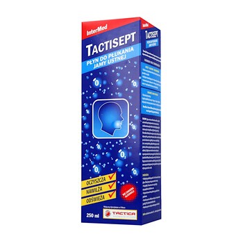 Tactisept, płyn do płukania jamy ustnej, 250 ml