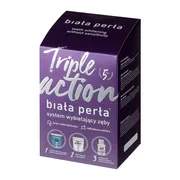 Biała Perła Triple Action, zestaw do wybielania zębów w domu, 1 szt.