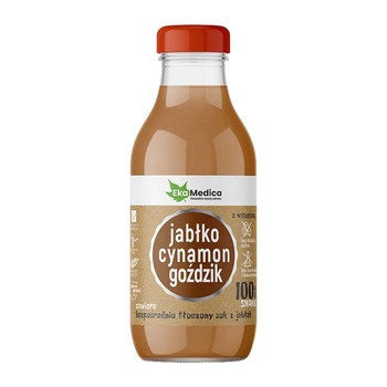 EkaMedica Jabłko, cynamon, goździk, płyn, 300 ml