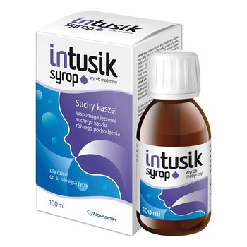 Intusik, syrop od 6 miesiąca życia, 100 ml