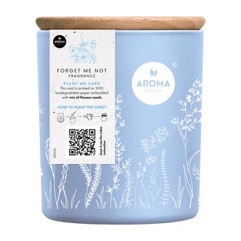 Aroma Home, Fresh Garden Forget me not Niezapominajka, świeca, 150g