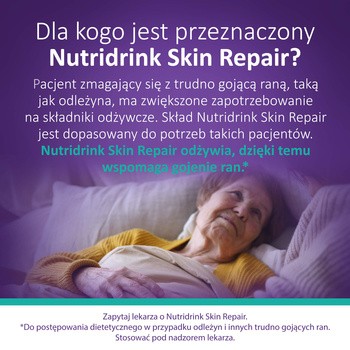 Nutridrink Skin Repair, smak czekoladowy, płyn, 4 x 200 ml