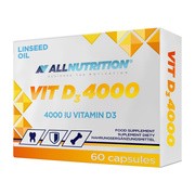 Allnutrition Vit D3 4000, kapsułki, 60 szt.