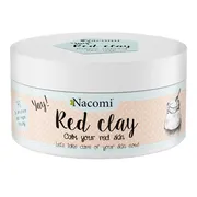 Nacomi, czerwona glinka, maska rozjaśniająca, 100 ml