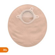 Natura+, zamknięty worek stomijny z filtrem, 45 mm, beżowy z okienkiem, mały, 30 szt.