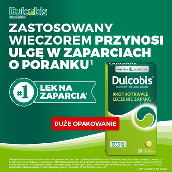 Dulcobis, 5 mg, tabletki dojelitowe, 60 szt.