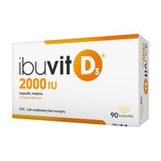 Ibuvit D3 2000 IU, 2000 IU, kapsułki miękkie, 90 szt.