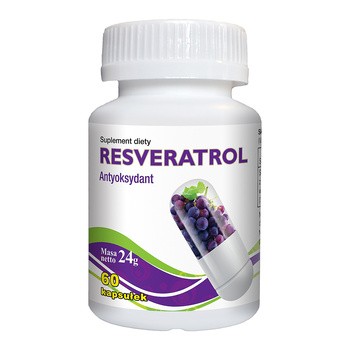 Resveratrol, kapsułki, 60 szt.
