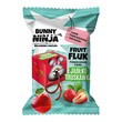 Bunny Ninja, Fruit Fluk, przekąska owocowa o smaku jabłko-truskawka, 15 g