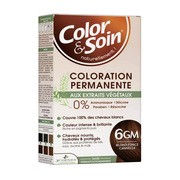 Color&Soin, farba do włosów, cynamonowy ciemny blond (6GM), 135 ml