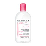 Bioderma Sensibio H20, woda micelarna do oczyszczania twarzy i demakijażu, 500 ml