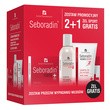 Zestaw Promocyjny Seboradin, szampon, 200 ml + płyn, 5,5 ml, 14 ampułek + żel pod prysznic, 150 ml GRATIS