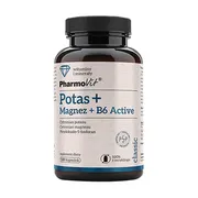 Pharmovit Potas + Magnez + B6 Active, kapsułki, 120 szt.