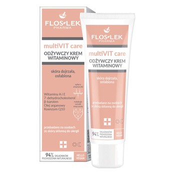 Flos-Lek multiVIT care, odżywczy krem witaminowy, 50 ml