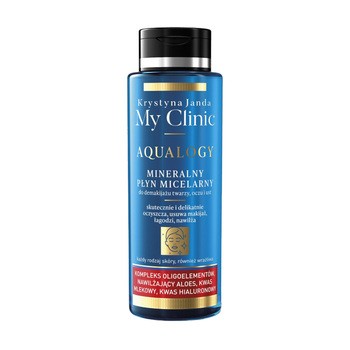 Janda My Clinic Aqualogy, mineralny płyn micelarny, 400 ml