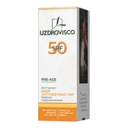 Uzdrovisco Pre-age, peptydowy krem antyoksydacyjny przeciw przebarwieniom, SPF 50, 50 ml