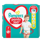 Pampers Pants 360 stopni, 7 (17+ kg), pieluchomajtki jednorazowe, 32 szt.
